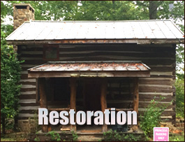 Historic Log Cabin Restoration  Galion, Ohio